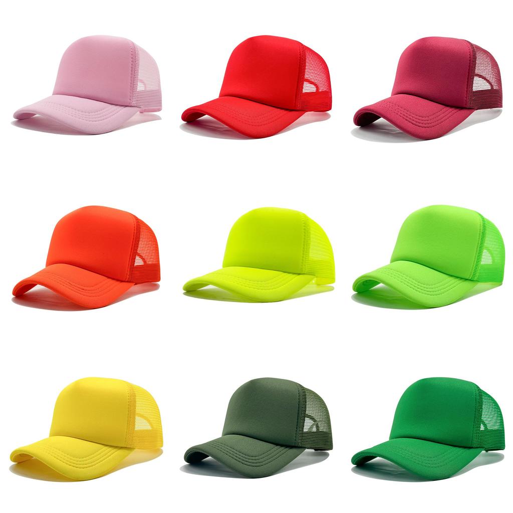 Mens Cap Baseball Womens Solid Outdoor Sunshade Breathable Multi Colors Hat