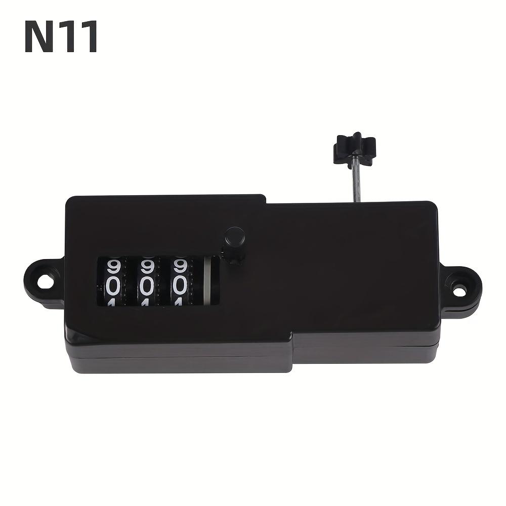 Knitting Machine Accessories Set, Original Replacement Parts with Crank Handle, Tensioner, Counter, Hanging Needles, Mixed Color