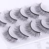 5 Pairs Of Eyelashes 6D Chemical Fiber Three-Dimensional Multi-Layer Crossed False Eyelashes Naturally Curl Eyelashes