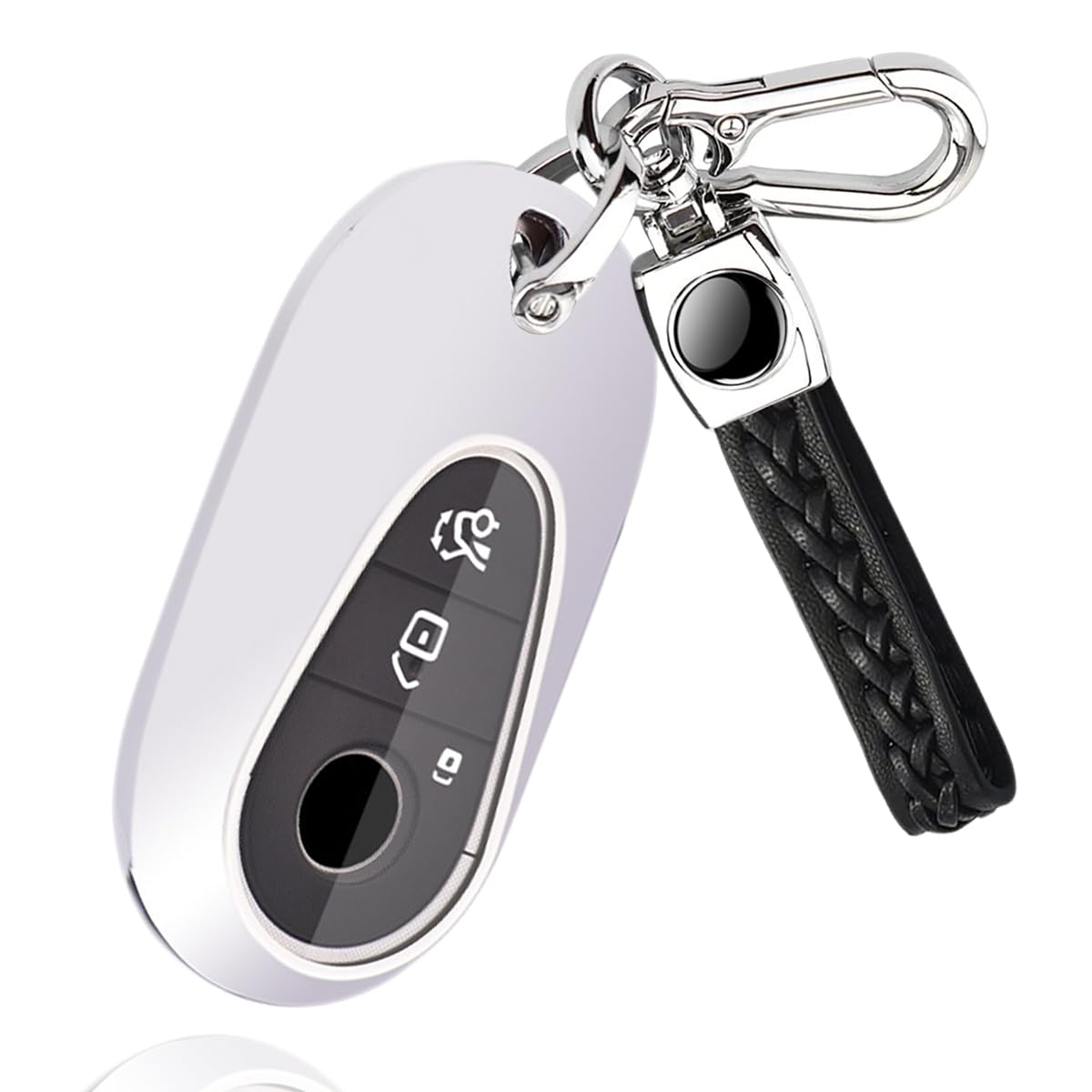 

[PELKERDR] Чехол для ключа Mercedes Benz для Mercedes Benz S-класса S 400 d S серебряный