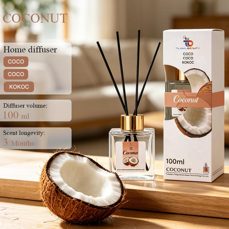 Floral Fruit Scented Flameless Aroma Oil for Indoor Fragrance 100ml