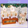 Christmas Sled Doll Decor With Plastic And Polyester For Holiday Festive Display