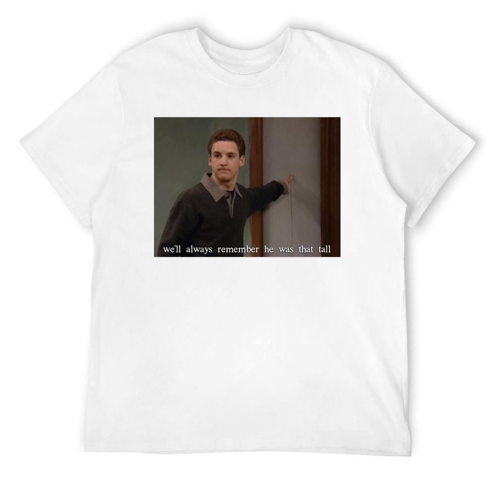 We'll Always Remember He Was That Tall T-Shirt Shirts Graphic Tee Heavyweights Plus Size Men Clothing