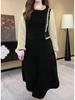 Spring Light Luxury Slimming Plus Size Casual Commute Dress for Women