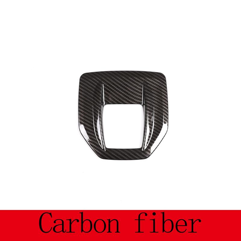

ABS Carbon Fiber For Alfa Romeo Giulia Stelvio 2017-2019 Car Center Control Gear Panel Cover Decorative Sticker Car Accessories