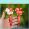 Lunar New Year Horse Car Decoration Resin Pendant With Traditional Design For Vehicle Interior