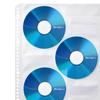 Sanwa Supply Disc Compatible A4 Refill Sheets Blu-ray (5 Sheets, White) FCD-RLBD30W