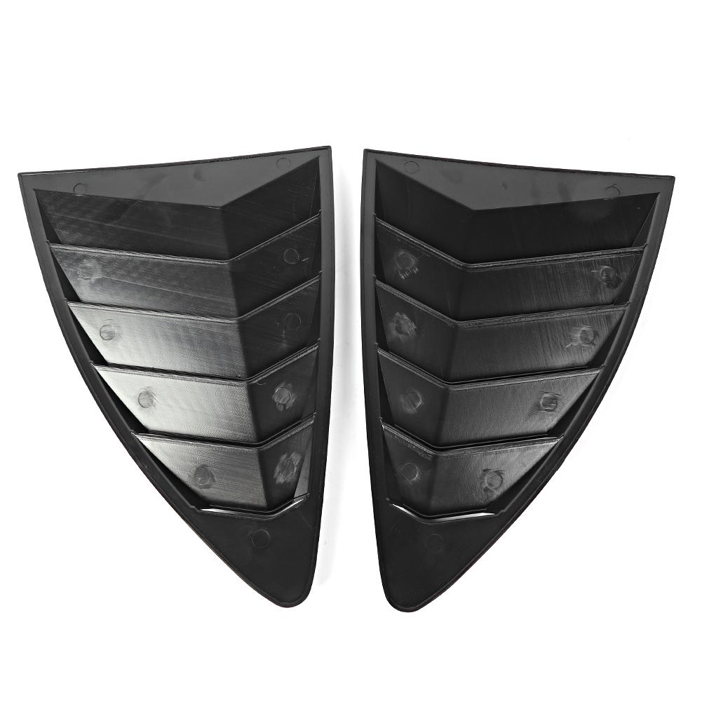 2pcs Rear Window Louvers Spoiler Panel Fit for Toyota 86 GT86 2013 2019