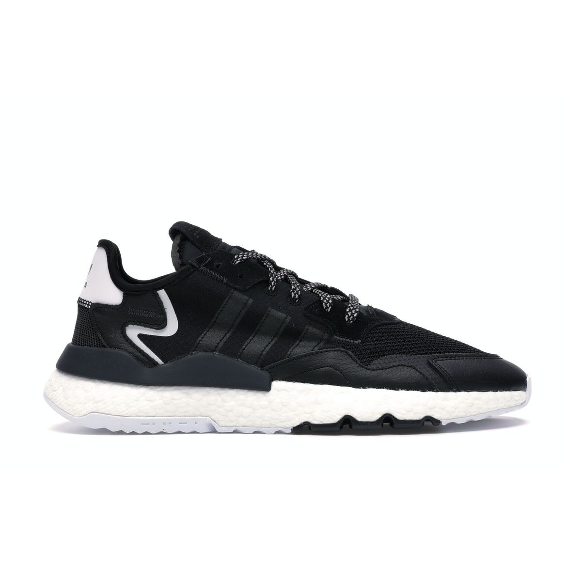 

Черные кроссовки унисекс adidas Nite Jogger Core Carbon EE6254