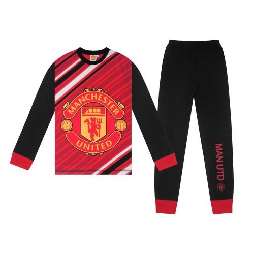 Manchester United FC Boys Alejandro Garnacho 17 Long Pyjama Set