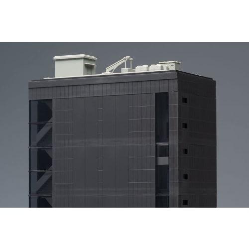 TOMIX N Gauge Multi-Floor Building with Round Windows, 7-Story, 4216, Model Train Supplies