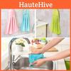 Luxurious Coral Velvet Hand Towel For Kitchen Use With Absorbent Soft Material