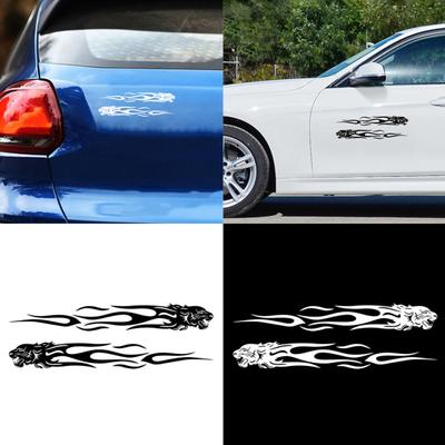1pár stylových samolepicích samolepek na auto s reflexním štítkem na karoserii kamionu