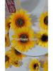 Handmade Sunflower Silk & Cloth Flowers for Decoration, Straw Hats, Backpack Adornments, and Dance Props.