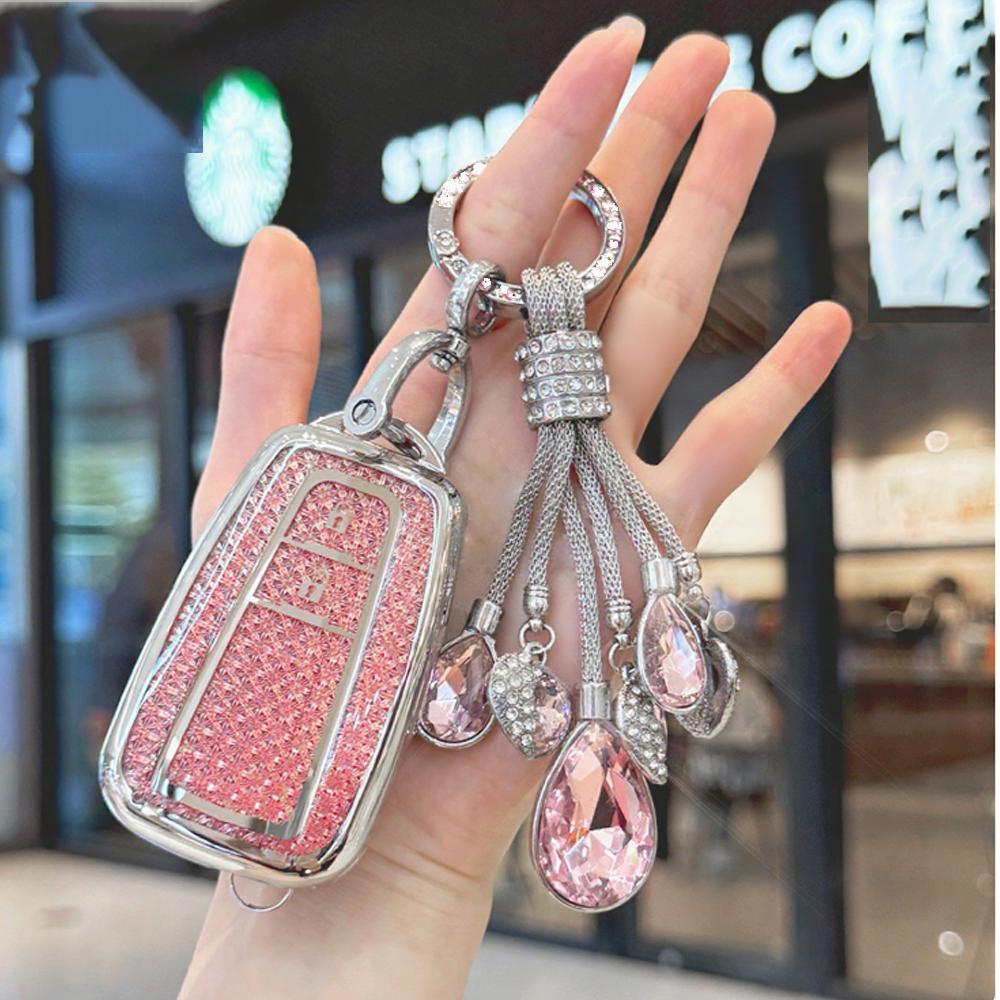 New Fashion for Toyota Prius 20 RAV4 Camry 70 CHR C-HR Corolla 2018 2019 2020 2 3 Button Remote Car Key Case Cover Fob Keychain