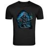 Dark Mage Lightning Magic Spell Wizard Graphic Unisex T-Shirt