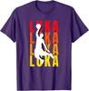 Vintage Personalized Basketball Theme For Luka Unisex T-Shirt