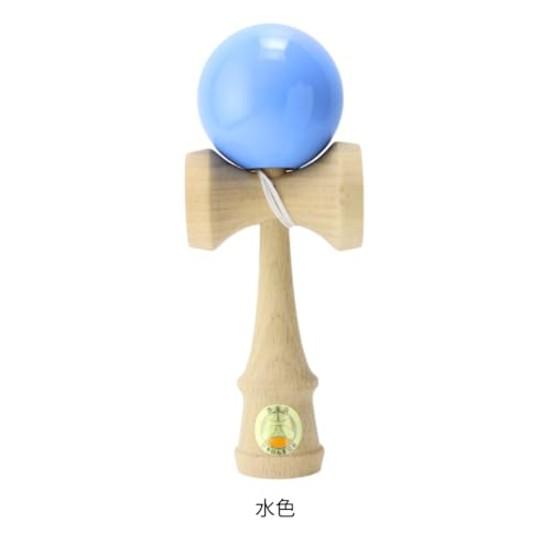 Yamagata Workshop Japan Kendama Association Certified Competition OZORA Matte Finish Single Color Light Blue Domestic Product