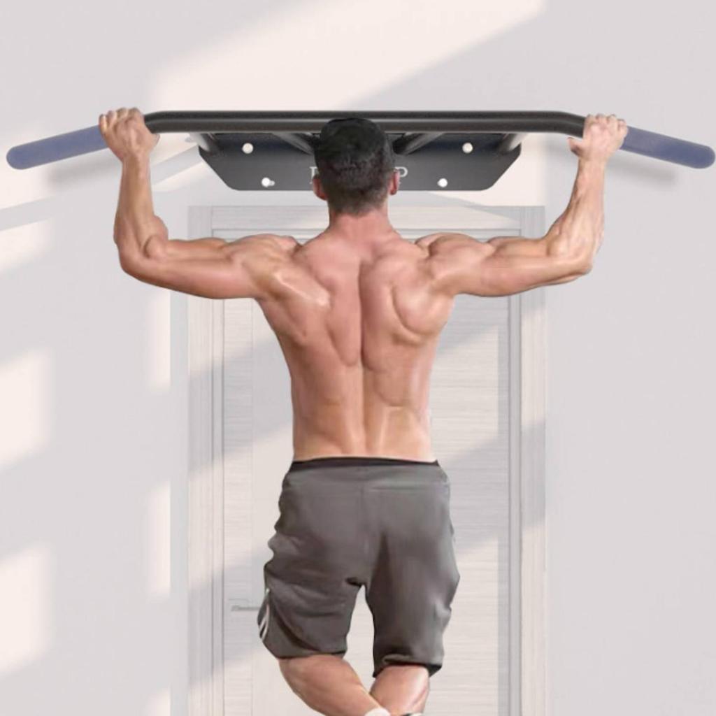 Wall-Attached Pull up Bar Multifunctional Versatile Grip Heavy Duty