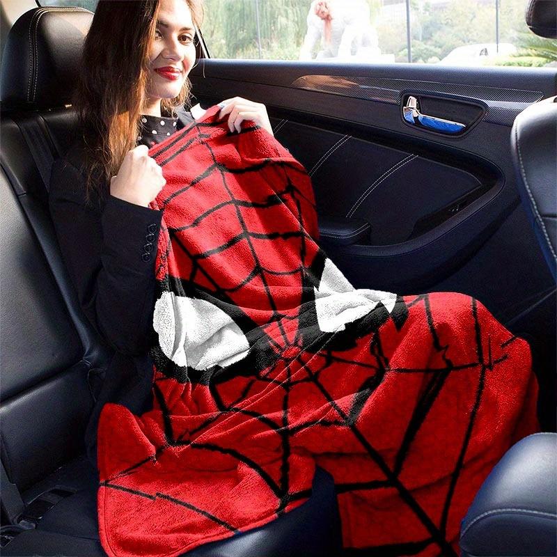 1pc Spider-Man Printing Blanket - Soft, All-Season Throw for Living Room, Bedroom,Personalized Gift with Adorable Cartoon Design
