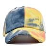 Duck Tongue Cap With Holes Baseball Cap Wornout Holes Graffiti Sunshade Hat