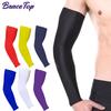 Bracetop 1 Pair Breathable Quick Dry UV Protection Running Arm Sleeves Basketball Sports Arm Guards
