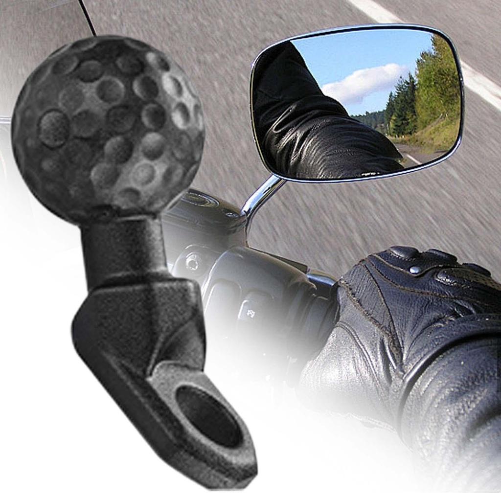 Domezen Camera Ball Mount, Angle Head Adapter Ball Base | Alloy Shock Absorbing Angled