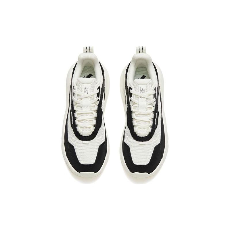 Anta Low-top Casual Shoes White Black Women's 922328823-1
