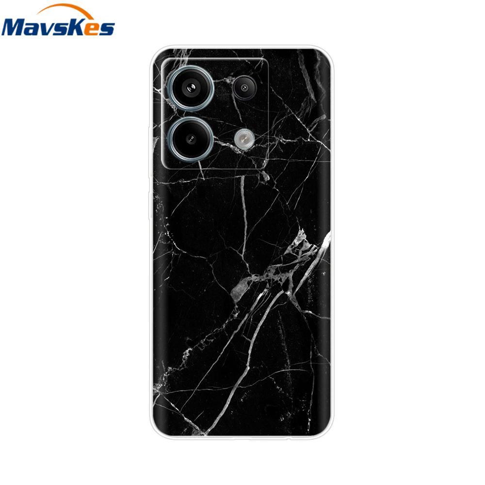 Handyhülle Für Xiaomi Redmi Note 13 Pro 5G Rückseite Niedlich Stoßfest Weich Klar Silikon TPU Für Redmi Note13 Note 13 Pro Funda