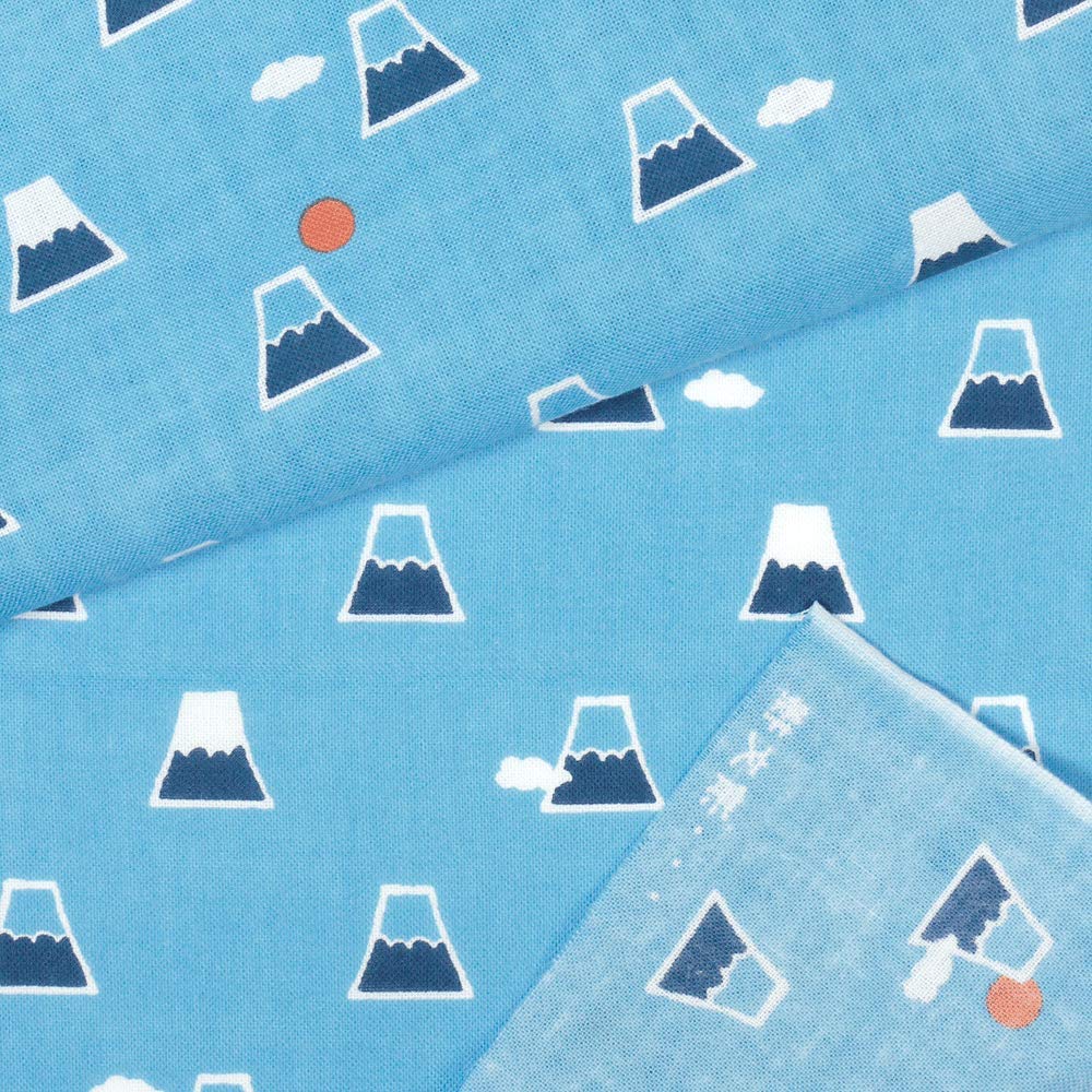 Hamamonyo Tenugui (Cloth) Mount Fuji and Clouds
