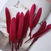 50Pcs Decorative Painting Feather Color Small Straight Knife Kindergarten Handmade Diy Decorative Wings Artwork Creative Art Materials