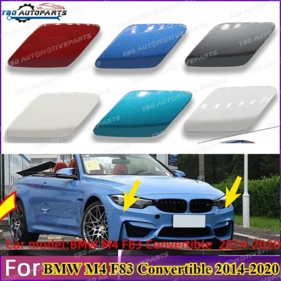 Front Bumper Headlight Washer Cover Cap For 2014- BMW M4 F83 Convertible