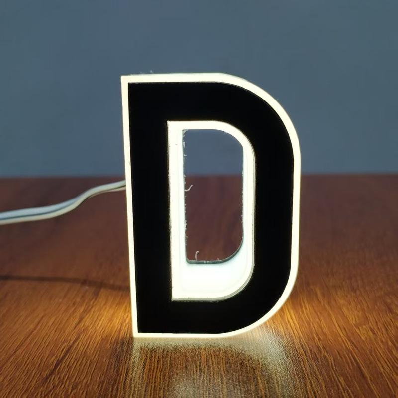 Cross-Border Exclusive LED House Number Lights, 12V Powered, Non-Solar, Illuminated.