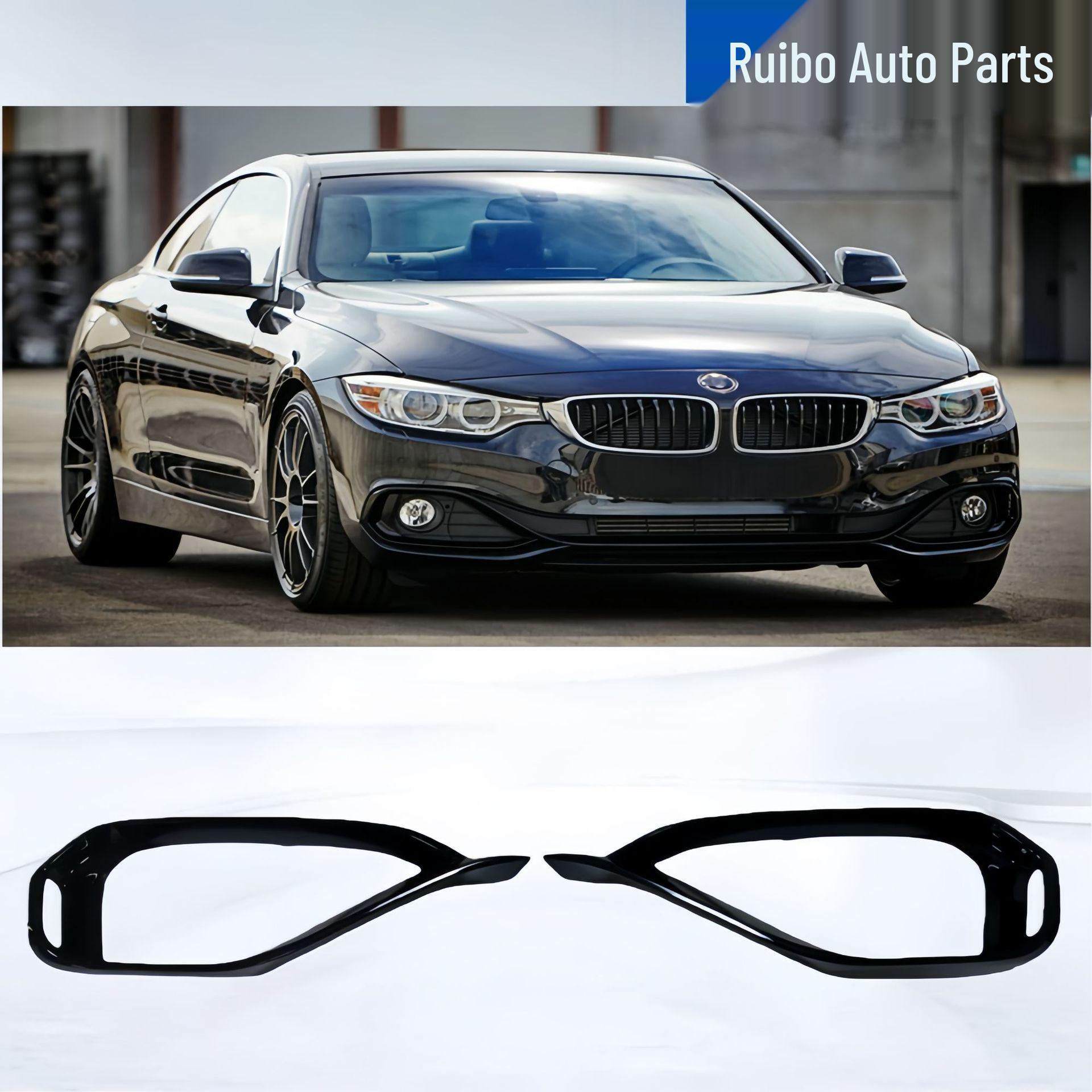 

Накладка на рамку противотуманной фары BMW 4 серии F32/F33/F36 - Ярко-черная (51117294840/51117294839) Left 51117294839 Right 51117294840