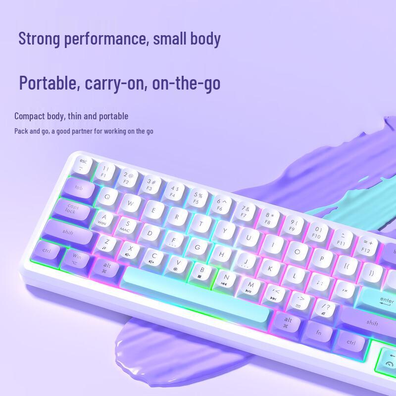 AOC GK116 68-Key Wired Backlit Gaming Keyboard