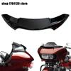 4" Motorcycle Front Windscreen Windshield Black For Harley Touring Road Glide Ultra FLTRU FLTRX Special FLTRXS 2015 2016 -2022