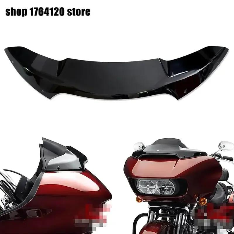 4" Motorcycle Front Windscreen Windshield Black For Harley Touring Road Glide Ultra FLTRU FLTRX Special FLTRXS 2015 2016 -2022