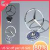 New 2025 Hot Star Bonnet - Badge for Car Hood Front Chrome Logo Hood Marking for Benz C E S Class W204 W205 W212 W213 W211 W220
