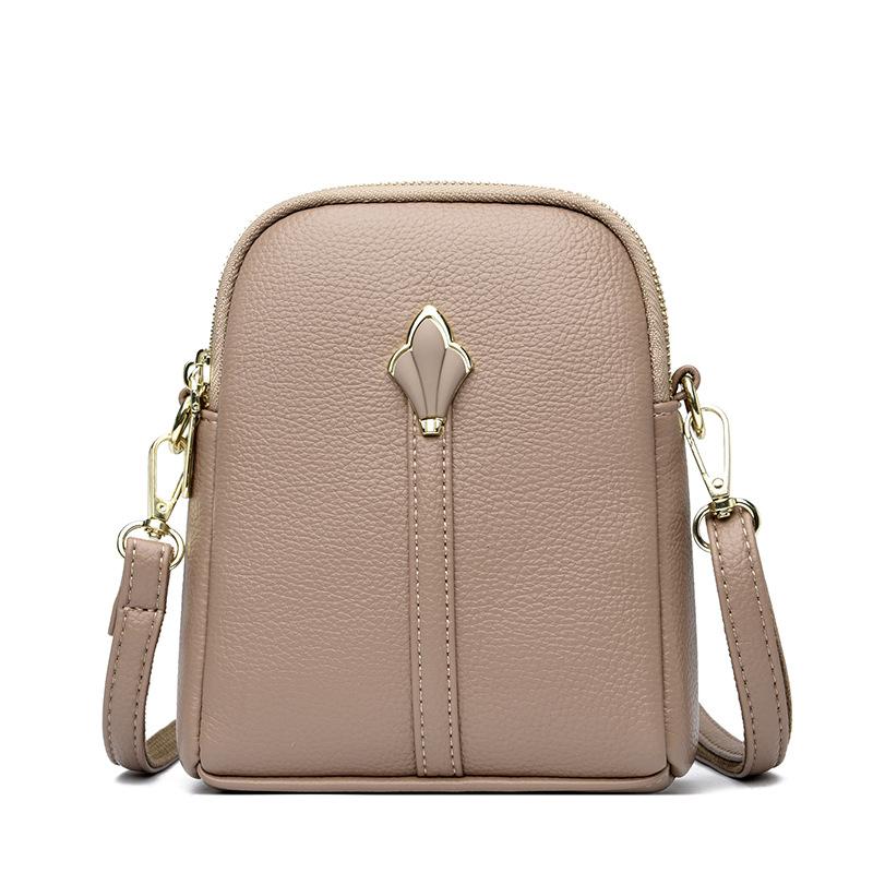 Kleine quadratische Tasche, einfache Umhängetasche, hochwertige und stilvolle Umhängetasche