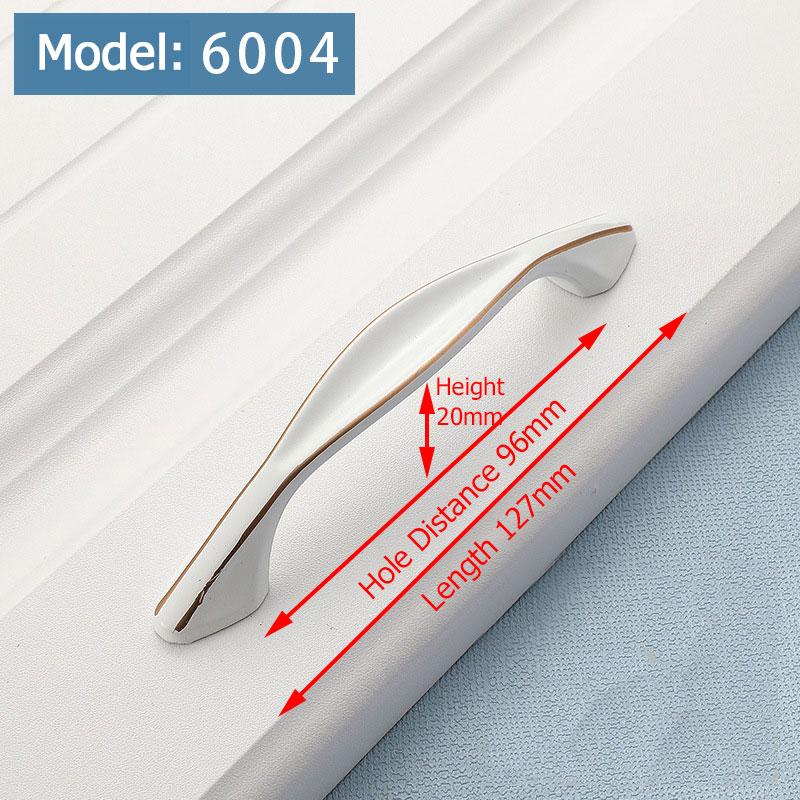 KAK Ivory White Kitchen Cabinet Handles European Style Cupboard Door Pulls Drawer Knobs Fashion Solid Furniture Handle Hardware