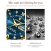 POEDAGAR Casual Women Wristwatch Waterproof Luminous Date Week Quartz Watches Stainless Steel Elegant Dress Ladies Watch
