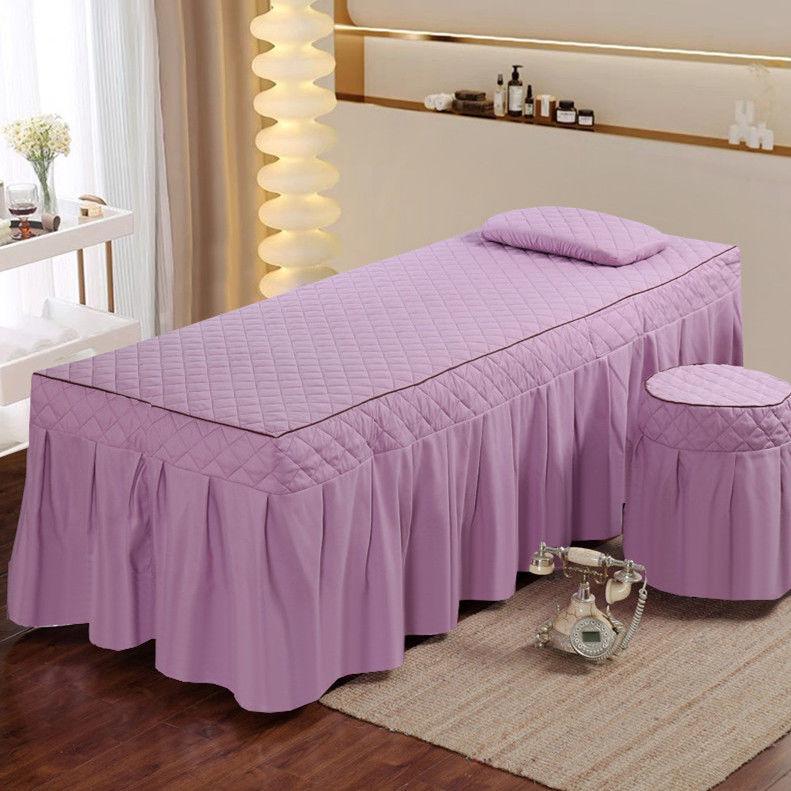 Beauty with Holes Bed Cover Single Piece Beauty Salon Therapy Massage Special Bedclothes Thickened  All-season Use Bedspread