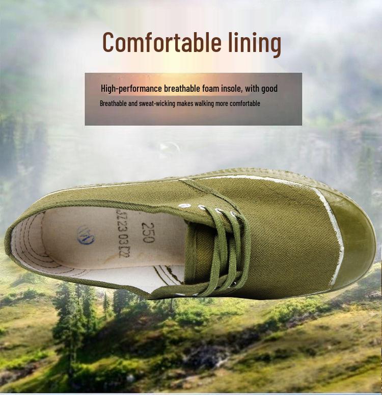 Jihua 3537 Men's Non-slip Wear-resistant Low-top High-top Rubber Work Shoes for Outdoor Construction.