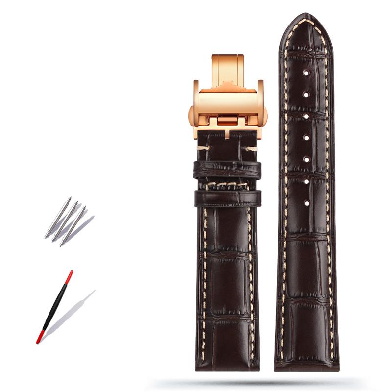 

Классический ремешок для часов из коровьей кожи 19 мм, 20 мм, 21 мм для коллекции Longines Masters L3 L4 L2.628/L2.673 с застежкой-бабочкой 21mm