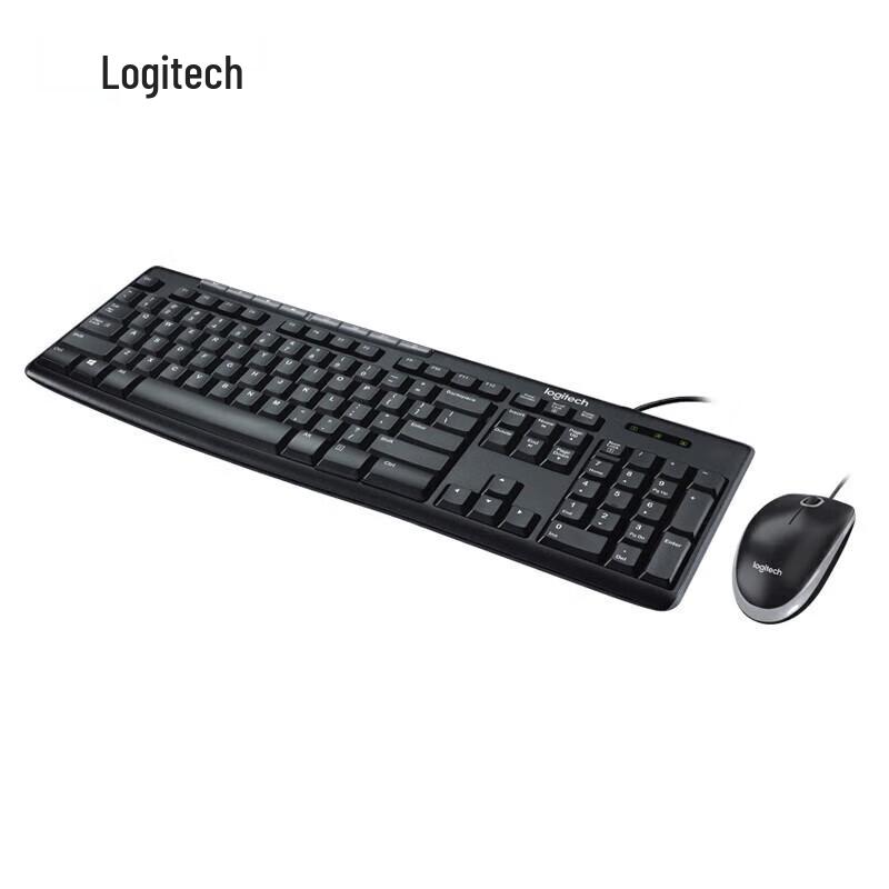 Logitech G MK200 Multimedia Wired Keyboard and Mouse Combo