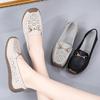 New Women's Hollowed-out Bean Shoes Lazy Shoes Soft-soled Anti-slip Versatile Shoes Large Size