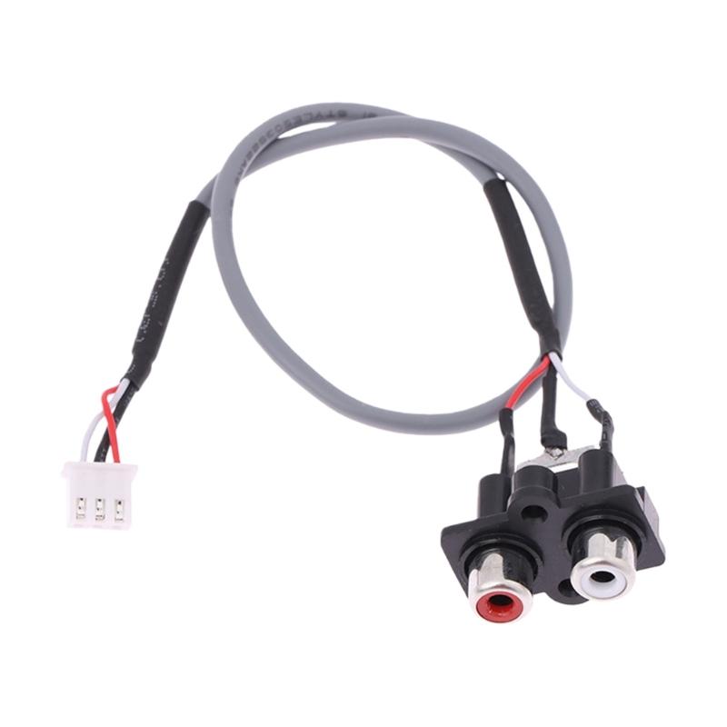 High Fidelities Sound Signal Cable 30cm Length XH 3P Terminals For Professional Sound System Connectivities