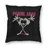 Pearls Jam Band 2024 World Tour Rock Concert Square Pillowcase Pillow Cover Cushion Throw Pillow for Home Sofa Living Room