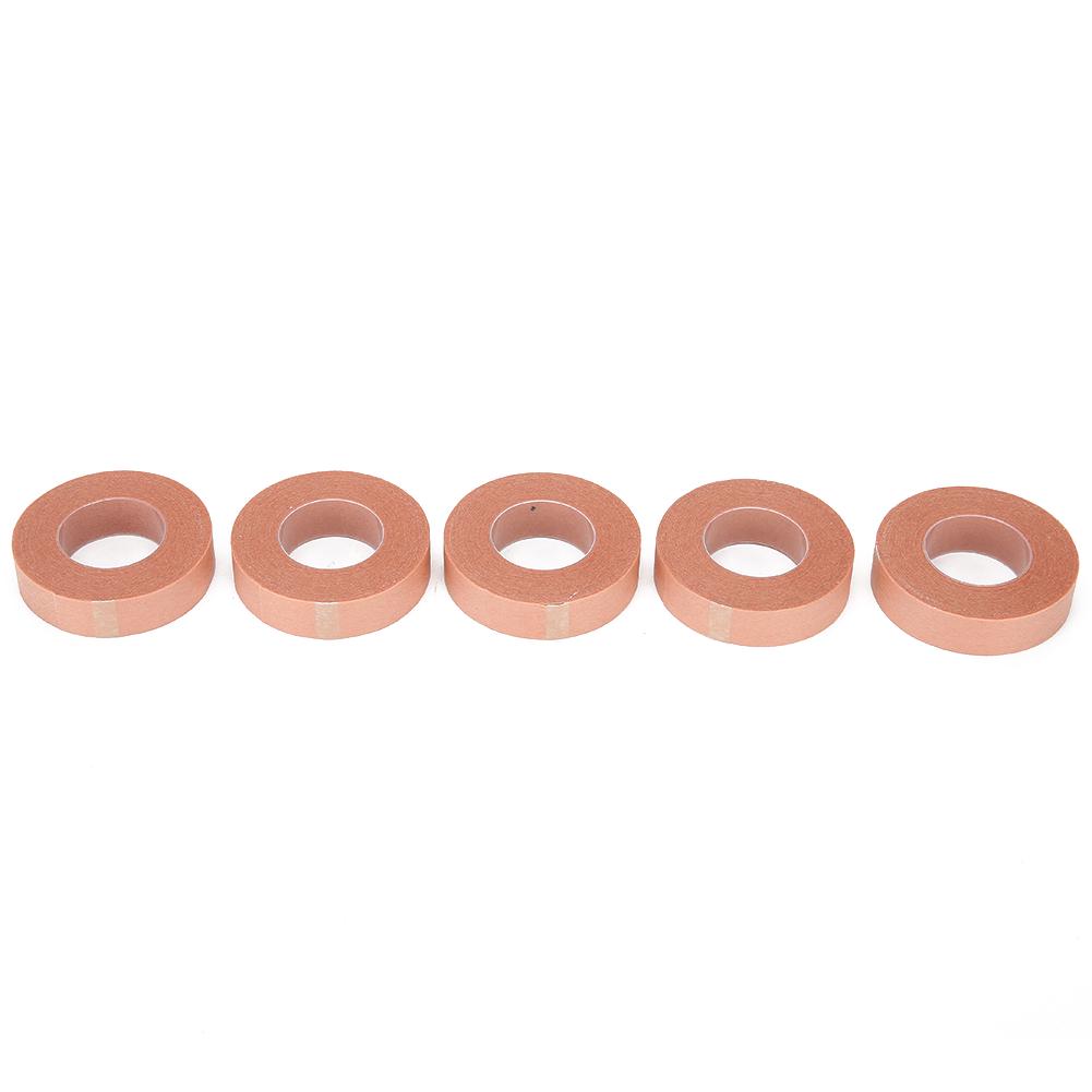 5pcs Eyelash Extension Tape Non Woven Fabric Grafting Eyelash Tape Eyelash Extension Tools(1.25cm )
