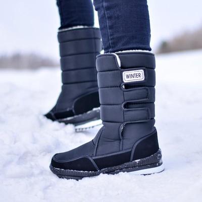 Männer Schnee Stiefel Wasserdicht Männer Stiefeletten Winter Outdoor Pelz Warme Mans Boot Arbeit Schuhe frauen Winter Stiefel